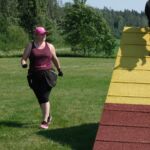 Kokenut agilitytreenajaa